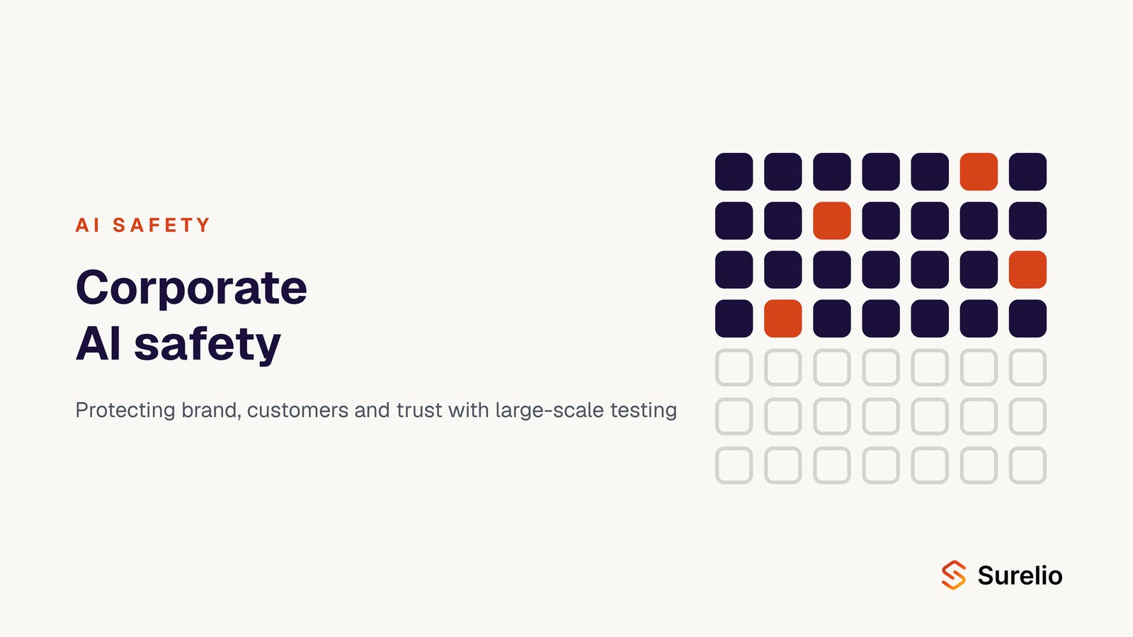 A grid of test cases, four rows already run and four of them coming back failed, the rest still waiting.